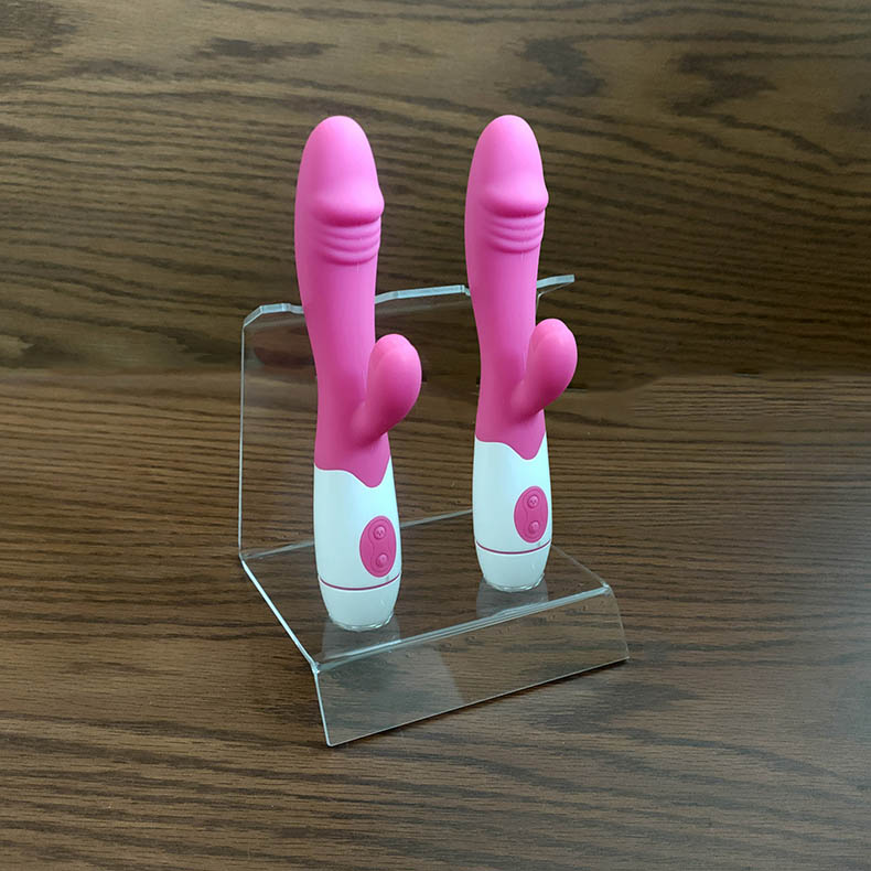 Two acrylic vibrator display stands can be displayed