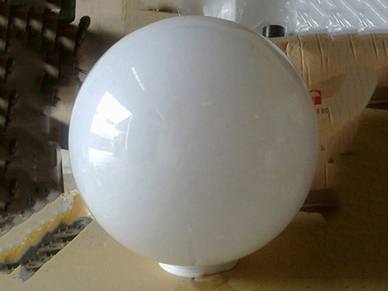 Custom round globe lampshade