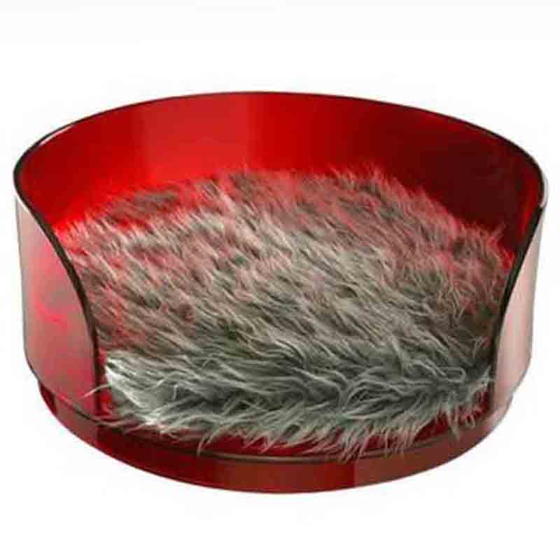 Acrylic pet houses are used for dogs and cats