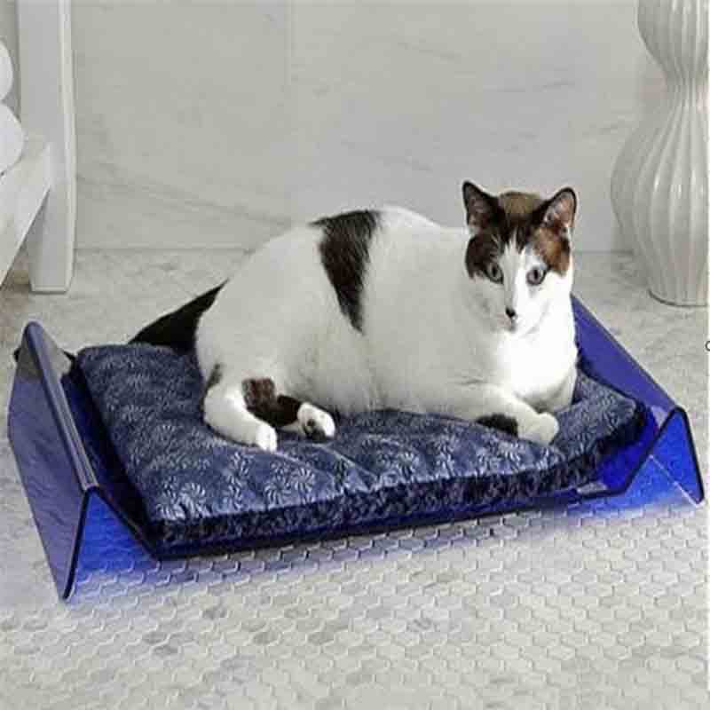 Customized acrylic cat beds in Chinese factories