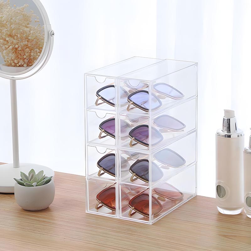 Acrylic glasses storage box multi-layer display stand