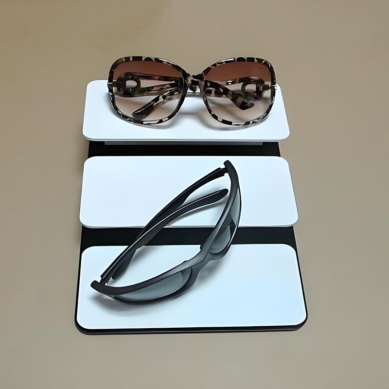three-layer stepped acrylic eyeglass display stands
