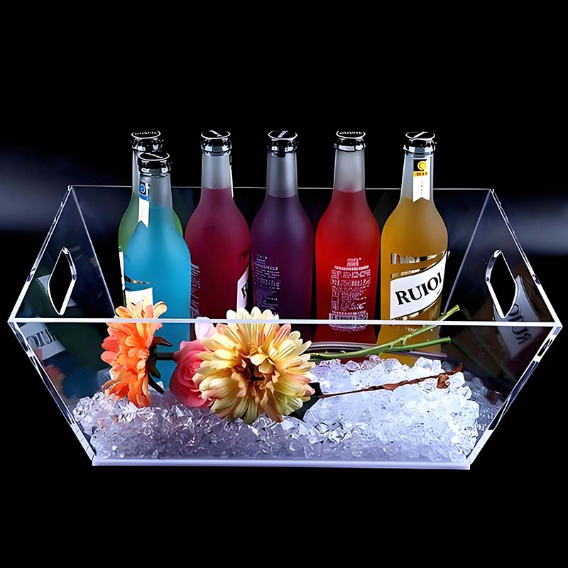 Customized acrylic wine storage boxes for KTVS