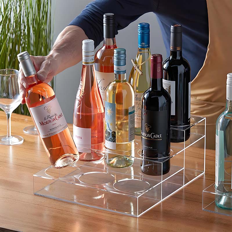 Acrylic beer display stands
