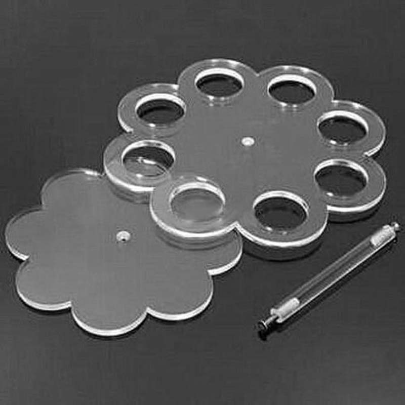 Detachable acrylic ice cream display stand