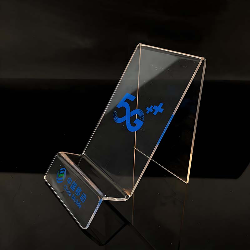 Acrylic mobile phone display holder