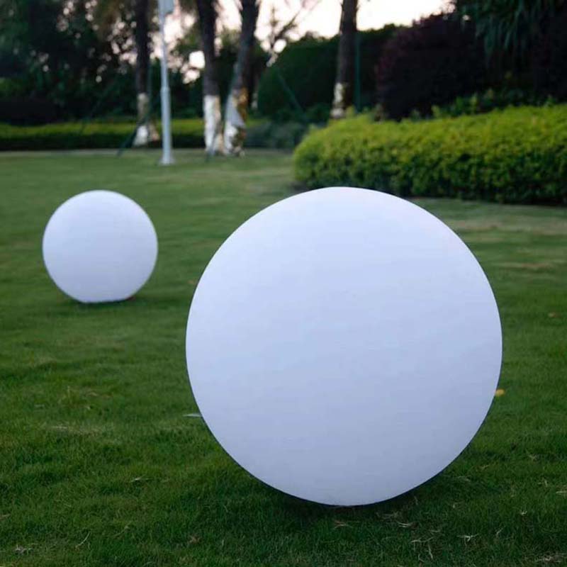 Large spherical acrylic decorative lights for scenic spots and parks