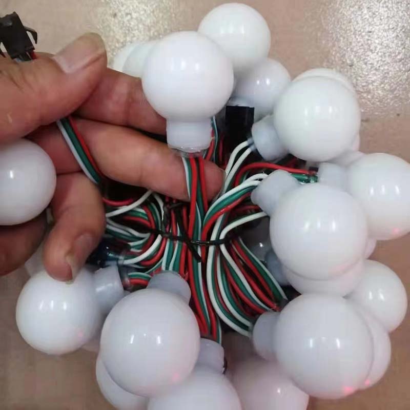 Customized white small round ball lamp manufacturer