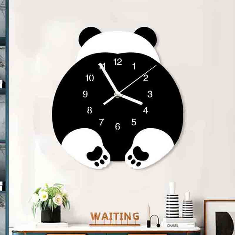 Panda Acrylic Wall Clock