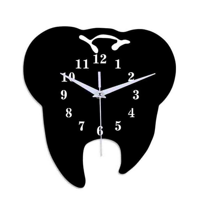 Custom Tooth Shape, Acrylic Wall Clock