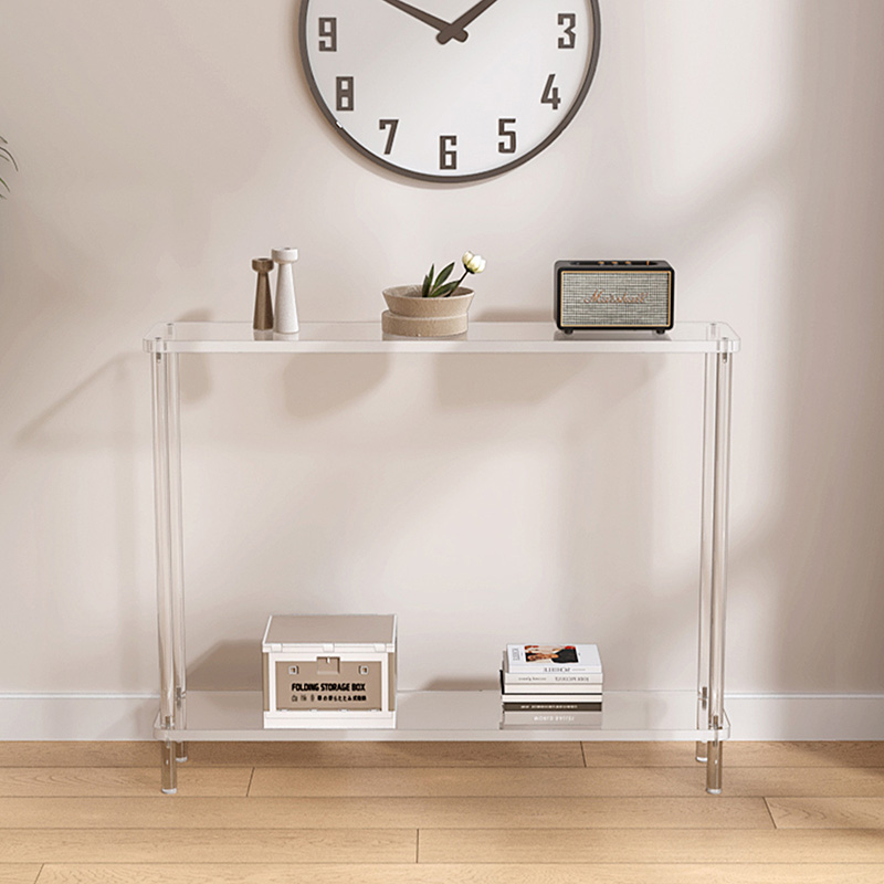 acrylic entrance table