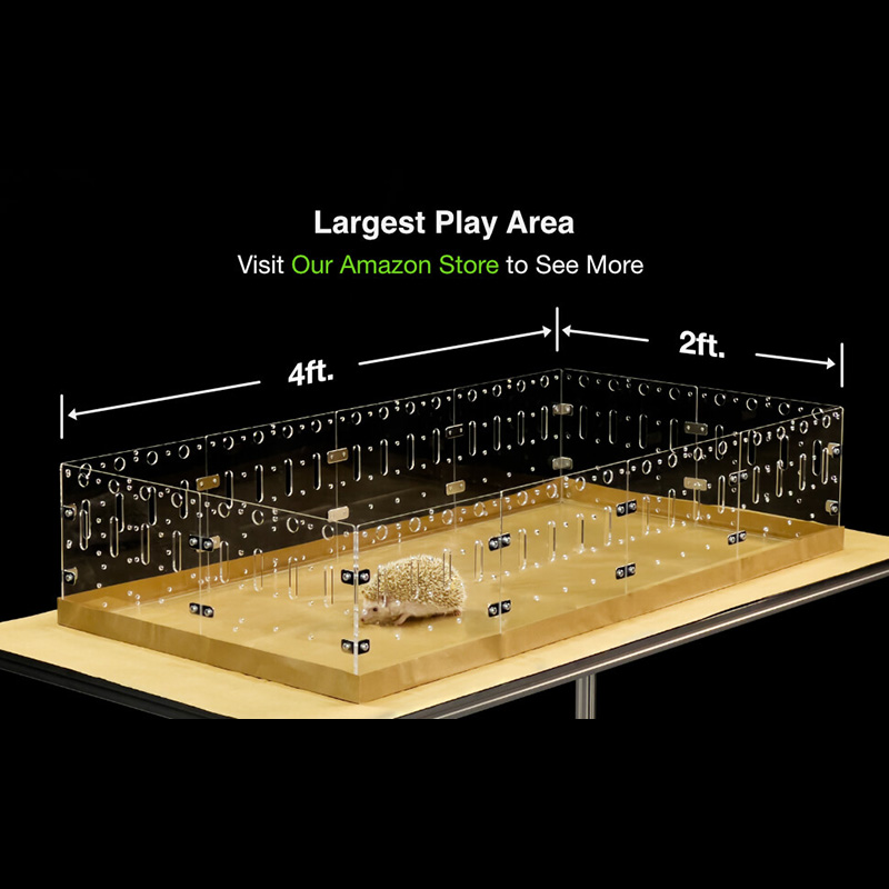 Acrylic breeding cages for small animals customized by Chinese factories