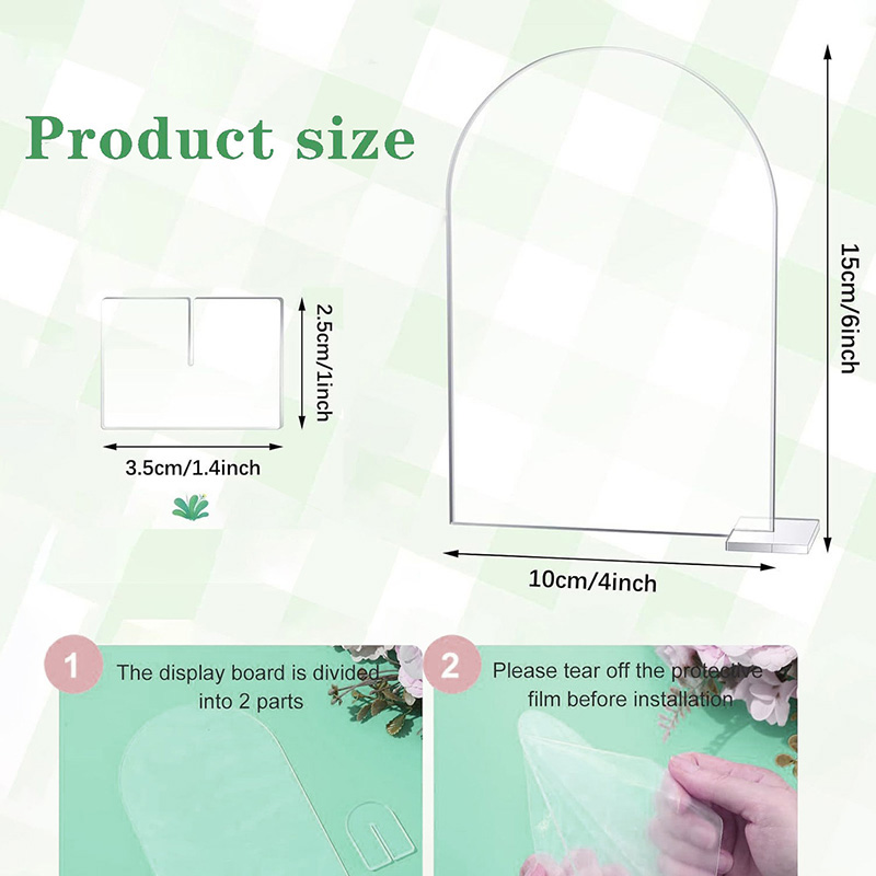 acrylic wedding signboards