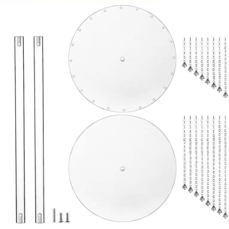 Acrylic wedding decorative ornaments Acrylic wedding decorative ornaments